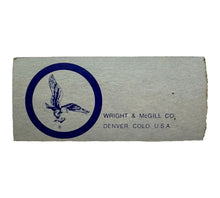 Cargar imagen en el visor de la galería, EAGLE CLAW GOOD LUCK 24K GOLD PLATED Fishing HOOK. Unique Outdoorsman Novelty Gift for Dad and Grandpa. Wright and McGill of Denver, Colorado.
