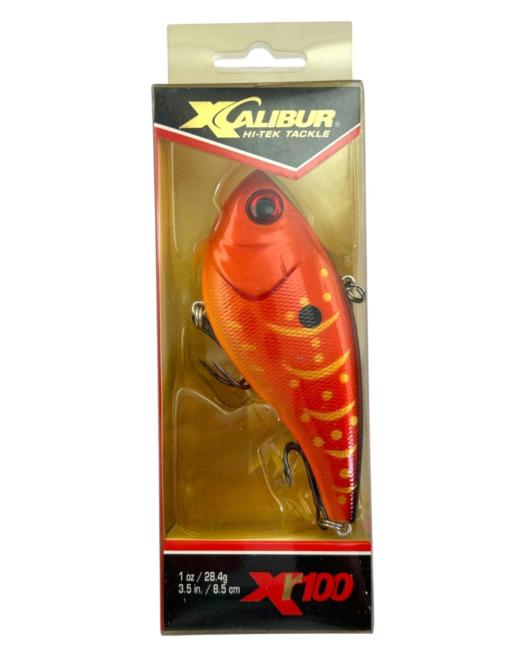 XCALIBUR TACKLE XR100 Fishing Lure in RAYBURN RED