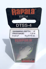 Load image into Gallery viewer, RAPALA LURES DT 4 Fishing Lure in REGAL SHAD. With VMC Sure Set Hooks.

