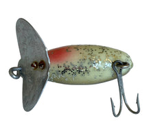 Load image into Gallery viewer, Belly View of ARBOGAST Fly Rod Size JITTERBUG Fishing Lure in SILVER FLASH

