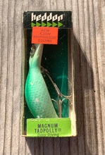 Load image into Gallery viewer, HEDDON GLO GREEN ALEWIFE MAGNUM TADPOLLY Fishing Lure
