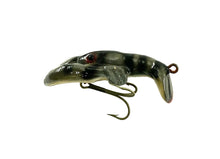 Load image into Gallery viewer, Antique WRIGHT &amp; McGILL CRAWFISH Fishing Lure • No. SS-1 GRAY &amp; BLACK
