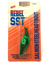 Load image into Gallery viewer, SALMON STEELHEAD TROUT • Rebel Lures SST Fishing Lure in METALLIC GREEN • SST 144
