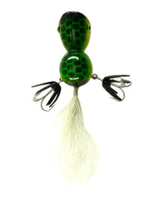Load image into Gallery viewer, BUD STEWART TACKLE PAD HOPPER Plastic Fishing Lure in FROG YELLOW BELLY Topwater Popper
