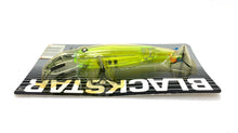 Lataa kuva Galleria-katseluun, Additional View of Rebel Lures BLACKSTAR Jointed Fishing Lure in Chartreuse Lime
