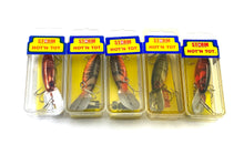 Load image into Gallery viewer, Top Package View of STORM LURES Hot&#39;N Tot Fishing Lures in CRAYFISH Variety Baits. Available Online at Toad Tackle
