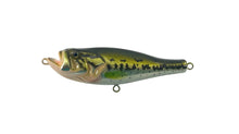 Load image into Gallery viewer, JAPAN • LUNKERS CLUB TOPWATER PLUG Fishing Lure • 99 BLACK BASS
