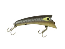Lade das Bild in den Galerie-Viewer, Right Facing View of HEDDON &quot;TINY&quot; HEDD PLUG 880 Series Fishing Lure • KA GLO KHAKI ALEWIFE (Dark Variation)

