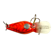 Load image into Gallery viewer, Belly View of STORM LURES SUSPENDING WIGGLE WART Fishing Lure in NATURISTIC RED CRAYFISH

