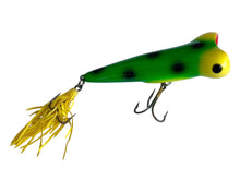 Load image into Gallery viewer, Right Facing View of MUSKY SIZED LEGEND LURES Super Eye Popper Fishing Lure • FROG SPOT
