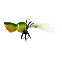 Load image into Gallery viewer, BUD STEWART TACKLE PAD HOPPER Plastic Fishing Lure in FROG YELLOW BELLY Topwater Popper

