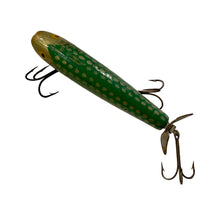Load image into Gallery viewer, JIM PFEFFER LURES of FLORIDA • CAST TOP 3 Hooks &amp; Prop Wood Fishing Lure
