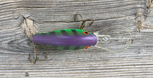 Load image into Gallery viewer, OLDER BANDIT LURES 400 SERIES Fishing Lure • 228 M PURPLE GOLD STRIPE MATTE
