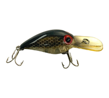Load image into Gallery viewer, Right Facing View of STORM LURES WIGGLE WART Fishing Lure in PHANTOM BLACK SCALE
