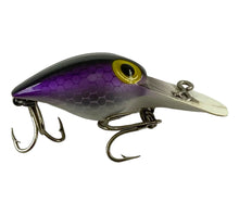 Load image into Gallery viewer, Right Facing View of WEE WART Fishing Lure in PURPLE SCALE
