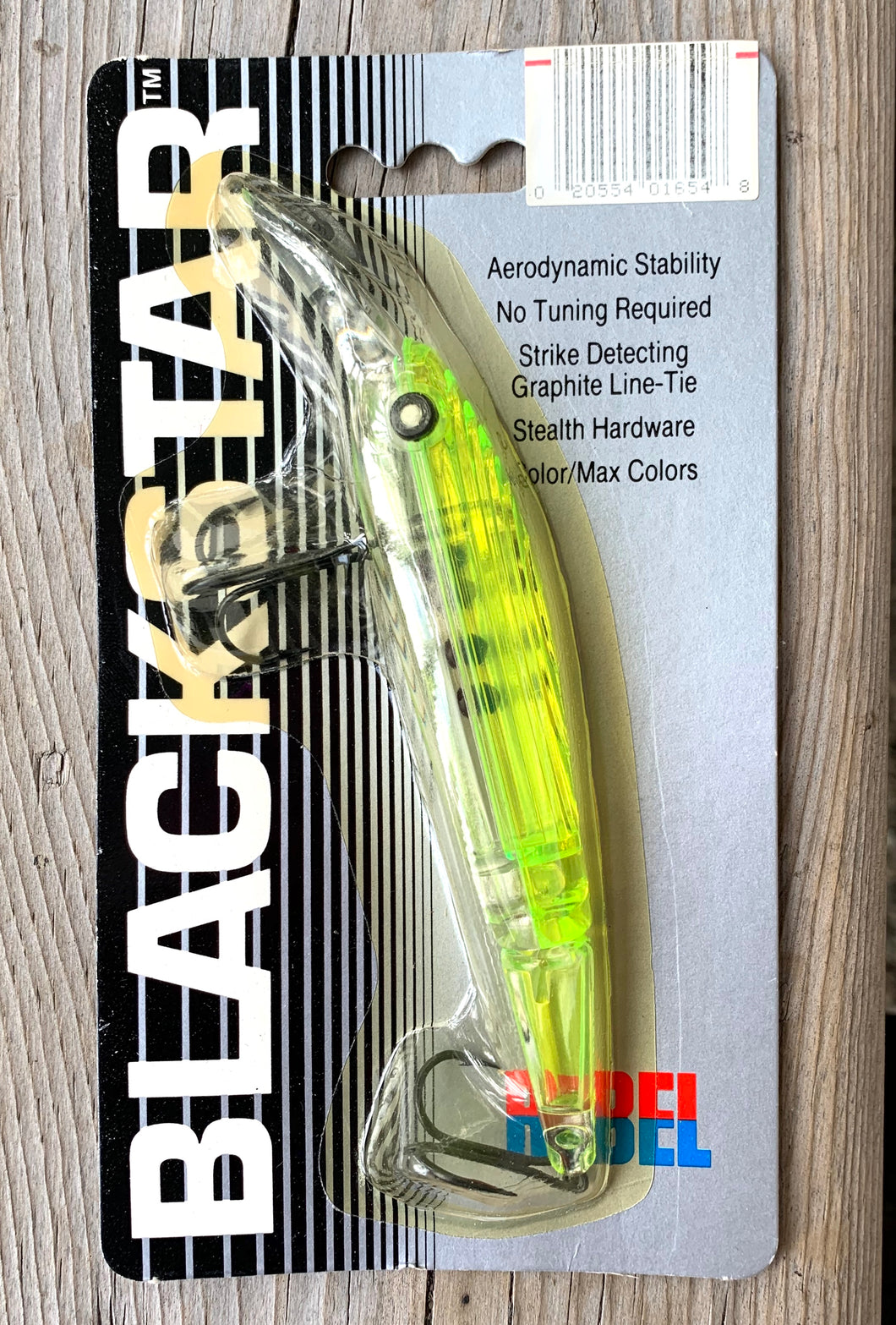 Rebel Lures BLACKSTAR Jointed Fishing Lure in Chartreuse Lime