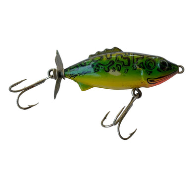 Right Facing View of MANN'S BAIT COMPANY TOP MANN Vintage Fishing Lure. For Sale Online at Toad Tackle!