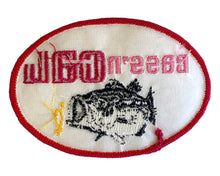 Load image into Gallery viewer, Back of BASS&#39;N GAL ASSOCIATION Collector Patch • PINK BASS
