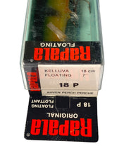 Load image into Gallery viewer, Stats View of RAPALA ORIGINAL FLOATING 18 (F-18) Fishing Lure in Perch. Finland Made. Only at Toad Tackle.

