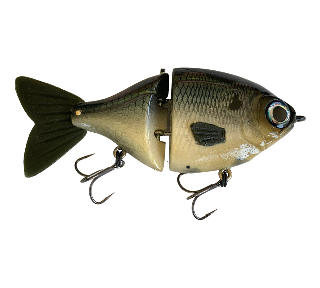 Right Facing View of SHANK BAIT COMPANY Fishing Lure in GREEN SHAD