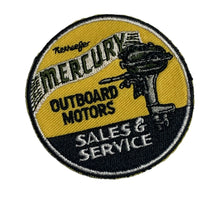 Load image into Gallery viewer, KIEKHAEFER MERCURY Marine OUTBOARD MOTORS SALES &amp; SERVICE Patch
