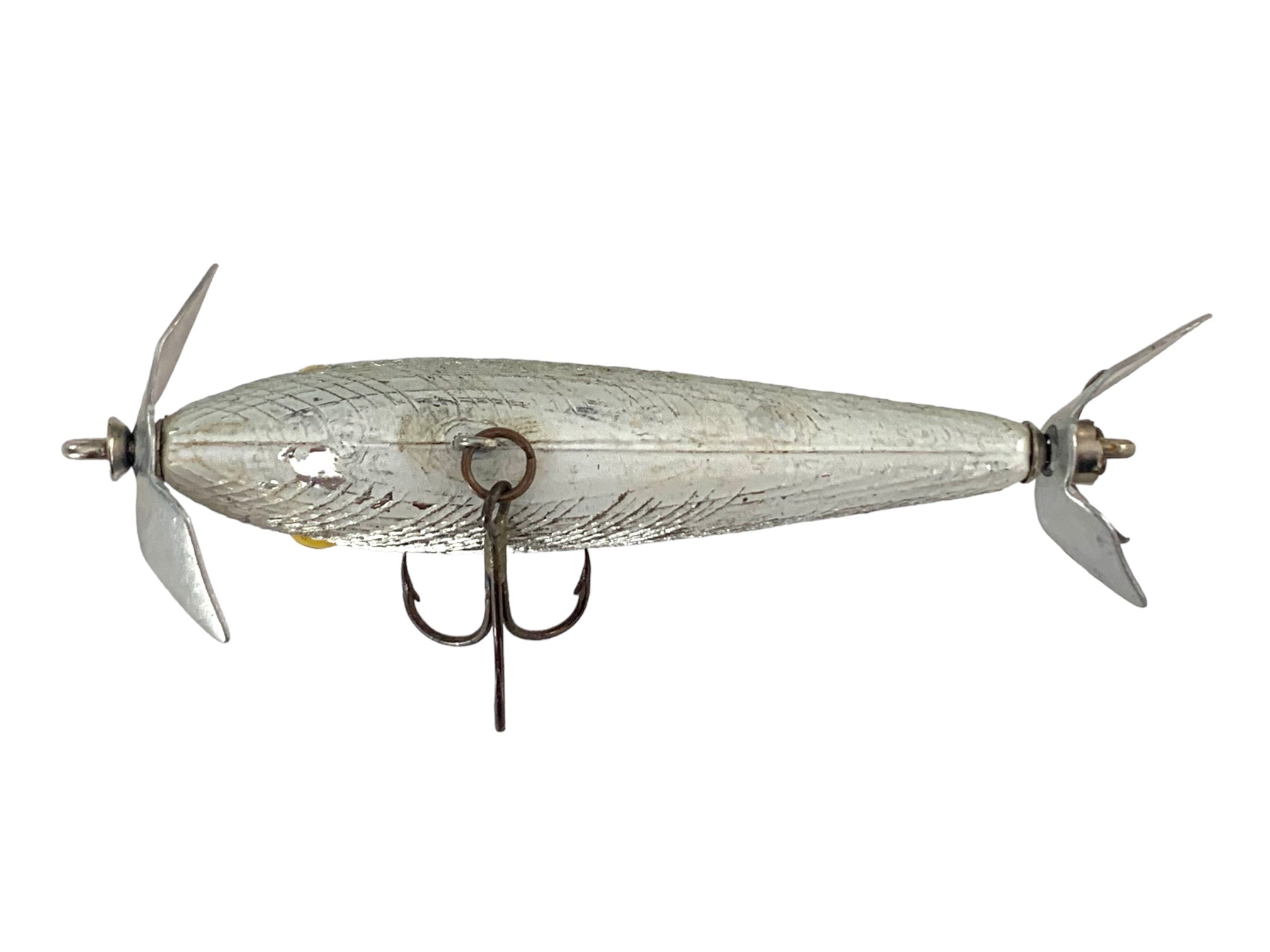 antique rebel fishing lures Vintage REBEL LURES DOUBLE TOP PROP BAIT SURFACE MINNOW Fishing Lure • PURPLE BACK