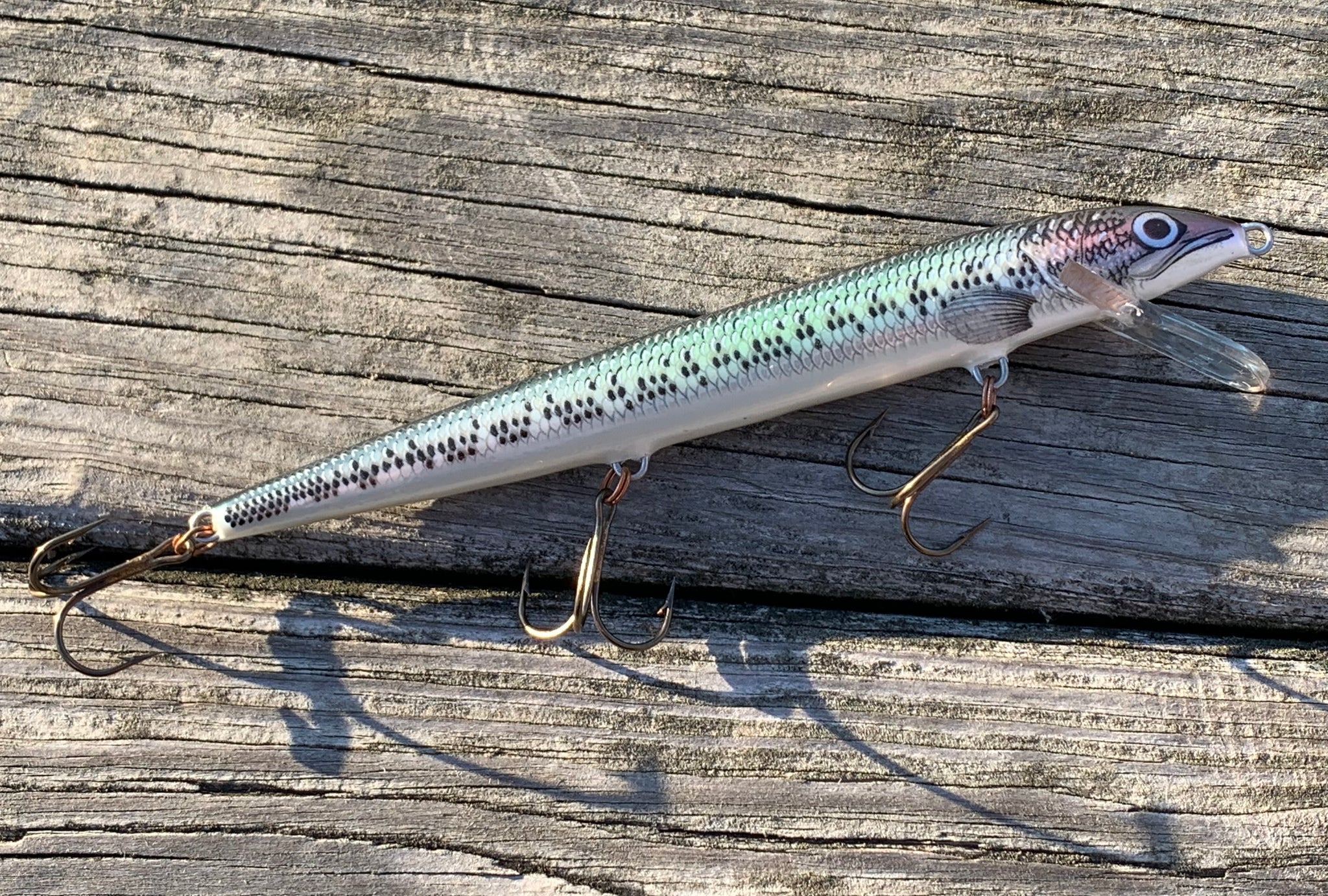 f18 fishing lure Vintage RAPALA F18 Fishing Lure • SBB SILVER BABY BASS