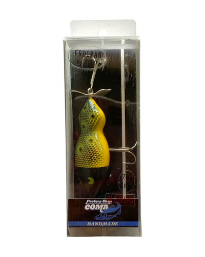 Toad Tackle • ToadTackle.net • FACTORY SHOP COMA FROGMAN Fishing Lure; Prop Bait  • HANDMADE in Japan
