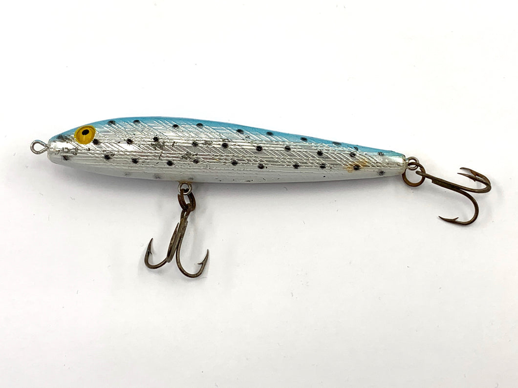 Rebel Lures JUMPIN' MINNOW Fishing Lure • Rare Color • METALLIC BLUE BACK with SPOTS