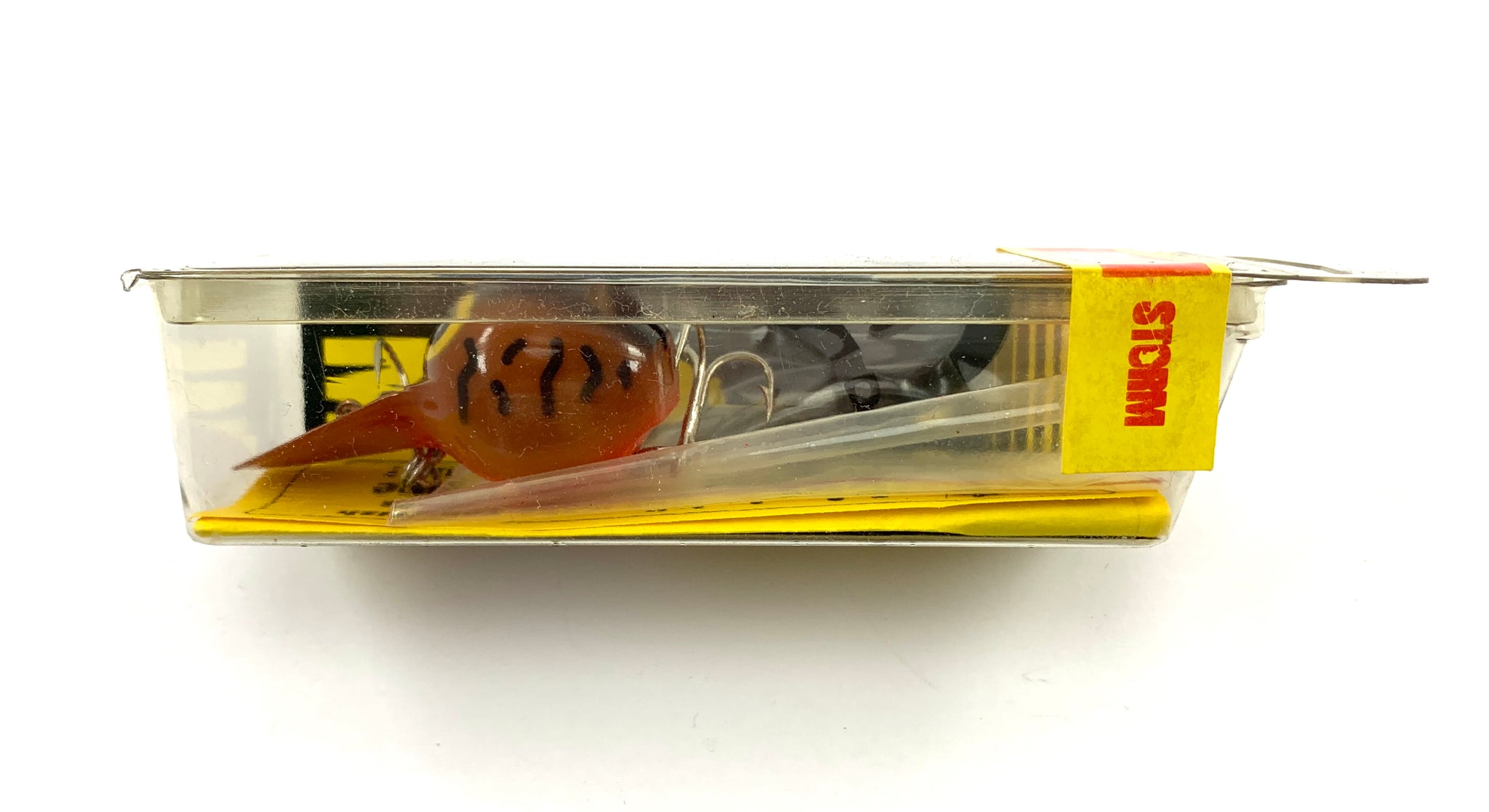 NIB STORM Tiny Tubby Vintage Fishing Lure – BROWN CRAWDAD – Toad Tackle