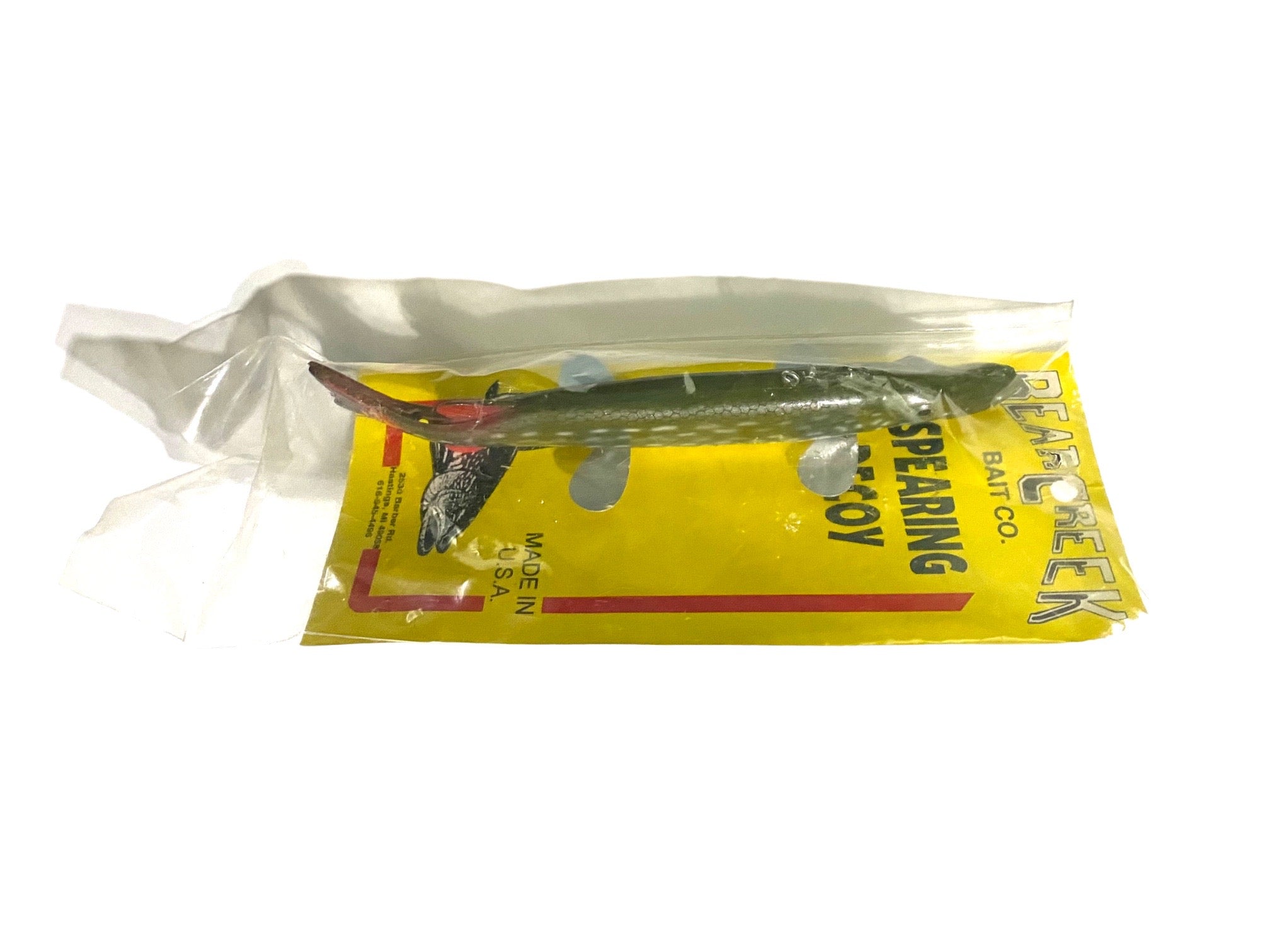 bear creek fishing lures Bear Creek Natural Pike Spearing Decoy
