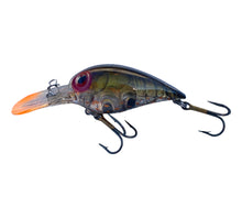 Load image into Gallery viewer, Left Facing View of STORM LURES WIGGLE WART Fishing Lure in V86 PHANTOM GREEN CRAYFISH
