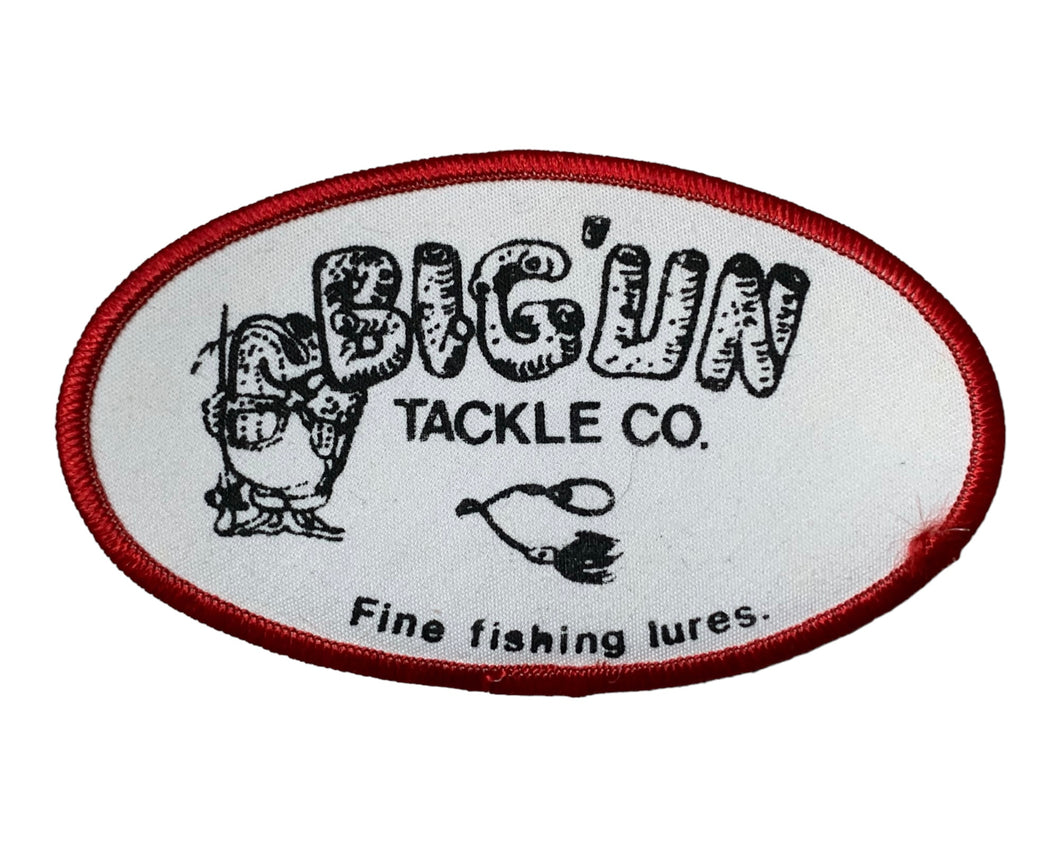 BIG'UN TACKLE COMPANY FINE FISHING LURES PATCH