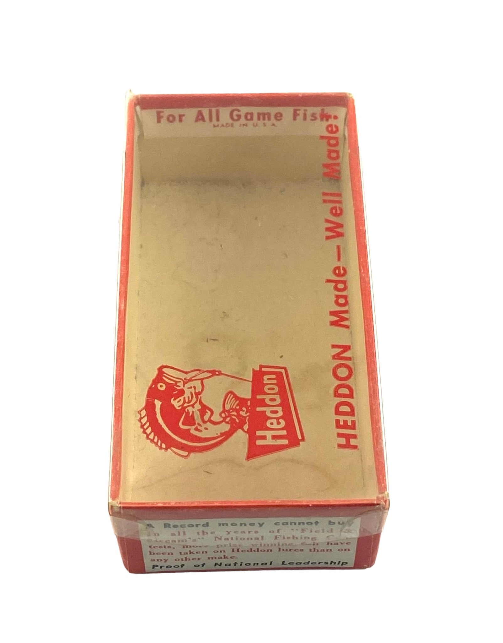 Vintage HEDDON Tiny Spook Fishing Lure w/ Original Box • SUNFISH – Toad  Tackle