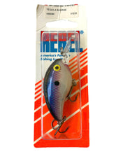 Lade das Bild in den Galerie-Viewer, Front Card View of REBEL LURES Mid WEE R Fishing Lure in TEQUILA SUNRISE

