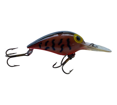 Right Facing View of SV37 SUSPENDING WIGGLE WART Fishing Lure in BROWN CRAWDAD