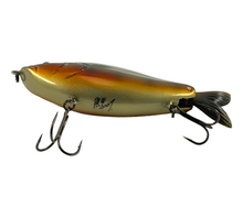 Load image into Gallery viewer, Belly with Signature View of FISH ARROW FLAT JACK STRONG BIG BAIT w/ GAMAKATSU HOOKS in BLUEGILL
