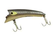 Load image into Gallery viewer, Left Facing View of HEDDON &quot;TINY&quot; HEDD PLUG 880 Series Fishing Lure • KA GLO KHAKI ALEWIFE (Dark Variation)
