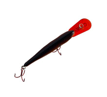 Load image into Gallery viewer, Top View of RAPALA LURES MINNOW RAP Fishing Lure in BLEEDING COPPER FLASH
