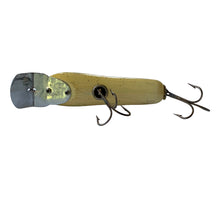 Load image into Gallery viewer, Belly View of Antique SOUTH BEND BAIT COMPANY DIVE-ORENO Fishing Lure. For Sale at Toad Tackle.
