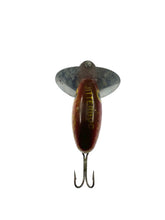 Load image into Gallery viewer, Fred Arbogast Fly Size Jitterbug Fishing Lure • Brown Scale
