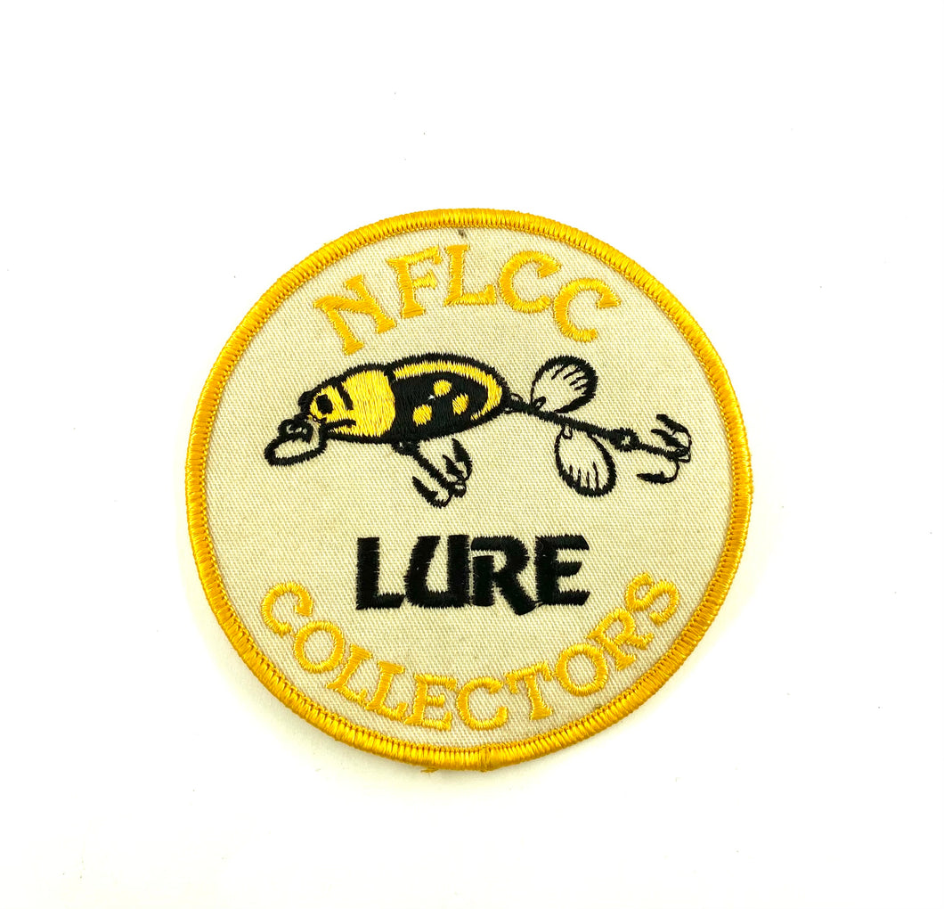 NFLCC (National Fishing Lure Collectors Club) CREEK CHUB BEETLE Fishing Lure Collector's Patch 