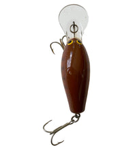 Load image into Gallery viewer, Top View of BAGLEY BAIT COMPANY Diving B 2 Fishing Lure in DARK CRAYFISH on CHARTREUSE. Available at Toad Tackle.
