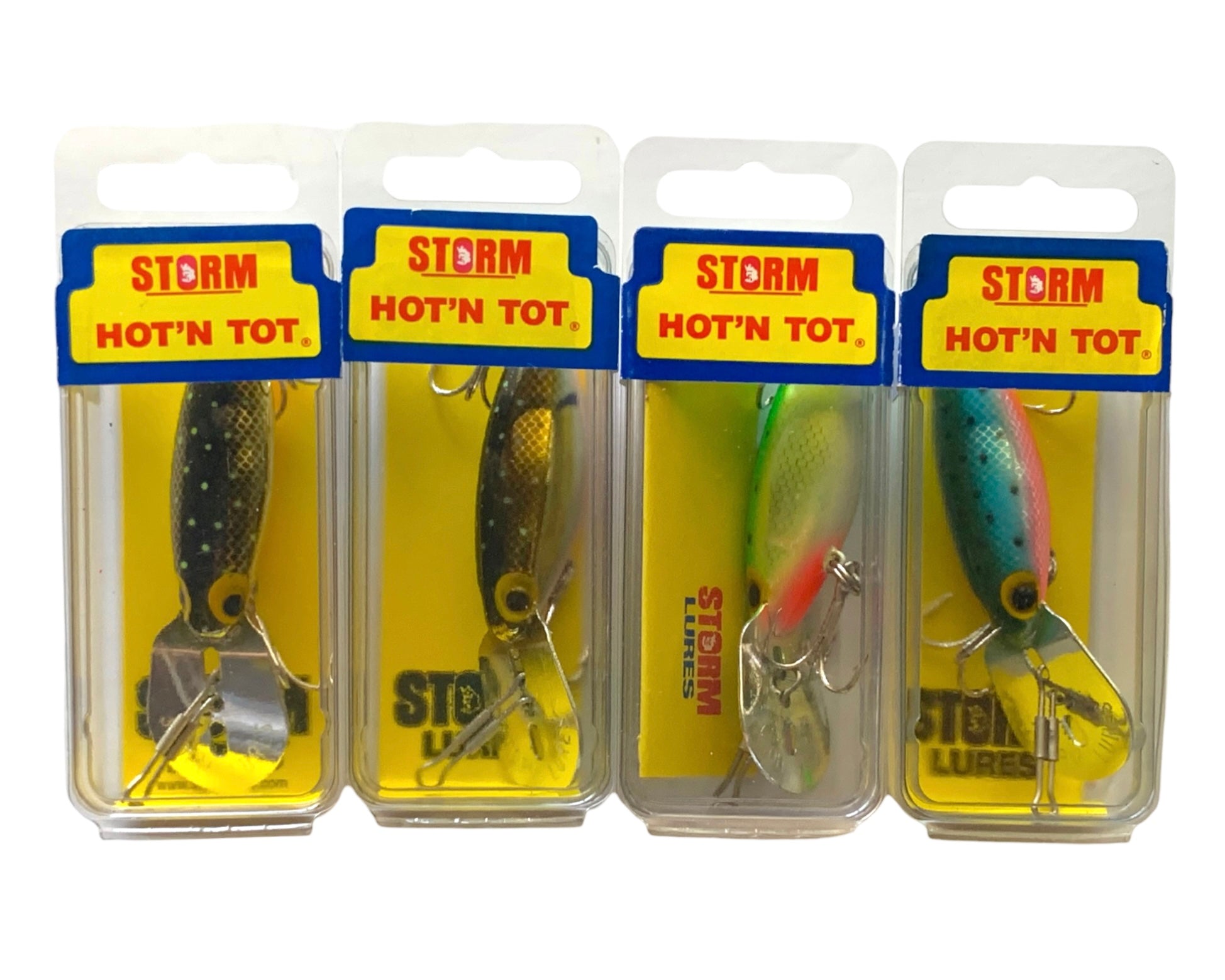 Vintage Storm H Series Hot'N Tot Fishing Lures • SPECK Lot – Toad