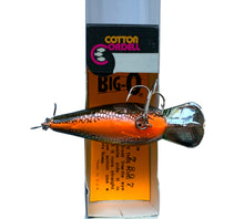 Cargar imagen en el visor de la galería, Belly View of COTTON CORDELL 7800 Series BIG O Fishing Lure in METALLIC BASS. Collectible Lures For Sale Online at Toad Tackle.
