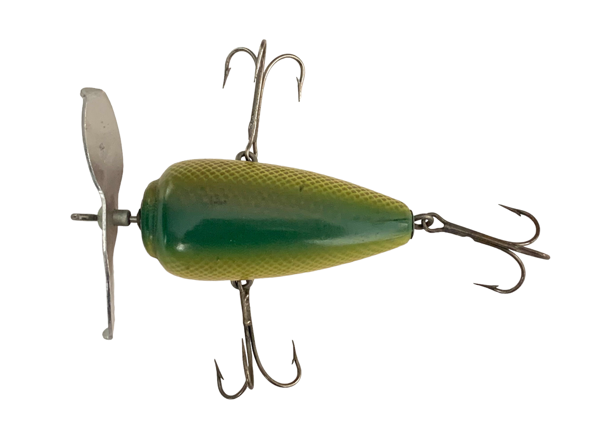 Jim Donaly • McCagg's BARNEY Wood Lure • SCALE (PERCH) – Toad Tackle
