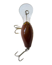Load image into Gallery viewer, Top View of BAGLEY BAIT COMPANY DB-1 Diving B 1 Fishing Lure in Dark Crayfish on Chartreuse. Available at Toad Tackle! 
