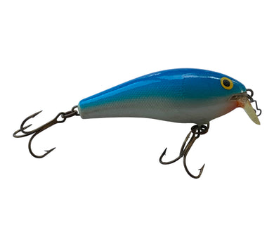Right Facing View of RAPALA FINLAND SHALLOW FAT RAP Size 7 Fishing Lure in BLUE