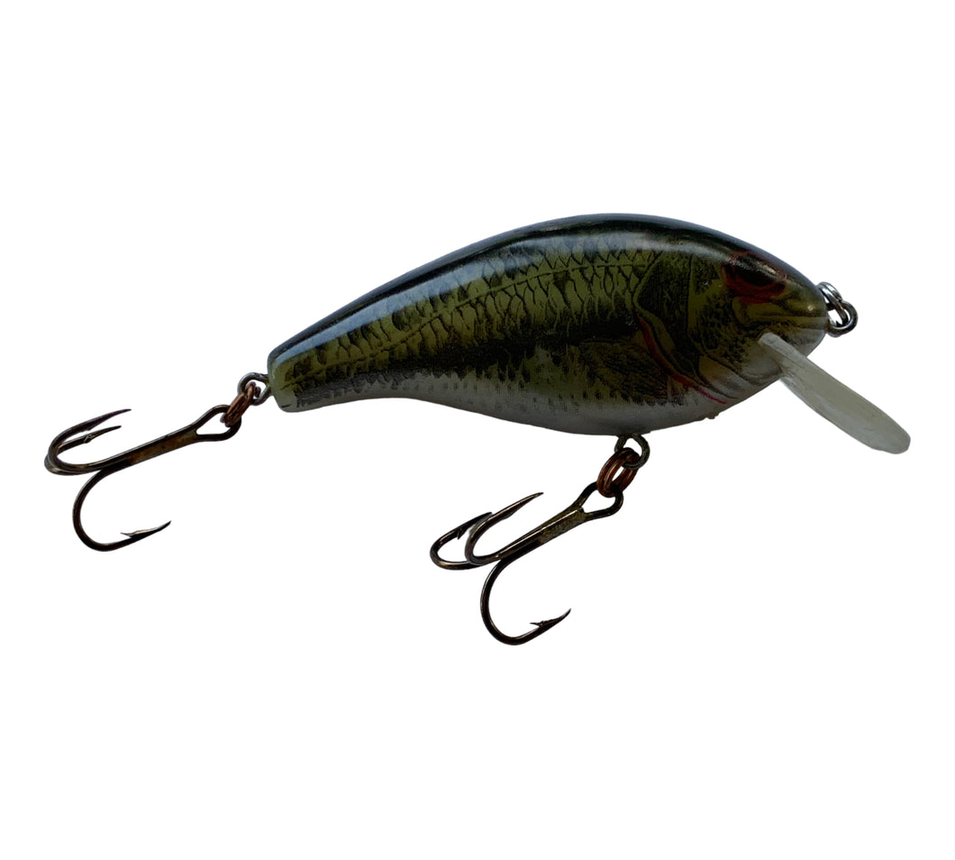Right Facing View of REBEL LURES SHALLOW R SHALLOW Fishing Lure in NATURISTIC BASS
