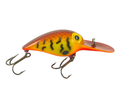 Right Facing View of Discontinued STORM LURES WIGGLE WART Fishing Lure in BROWN SCALE/ CRAWDAD. For Sale at TOAD TACKLE.
